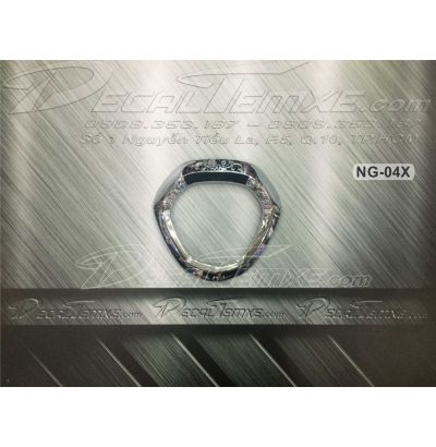 Ốp viền đồng hồ Nozza Grande mạ Chrome