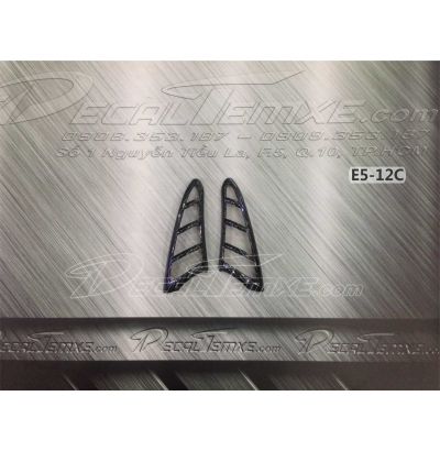 Chụp xi nhan trước Exciter 150 sơn carbon