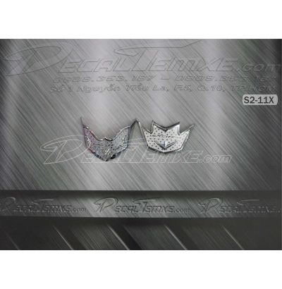 Ốp mỏ+đuôi Exciter 150 mạ chrome