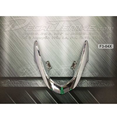 Ốp cản sau Future Fi 125 mạ Chrome