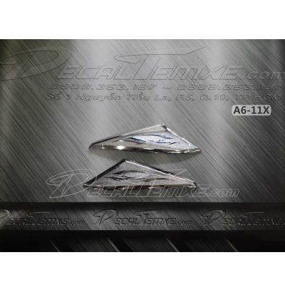 Ốp hông Air Blade 2016 mạ chrome