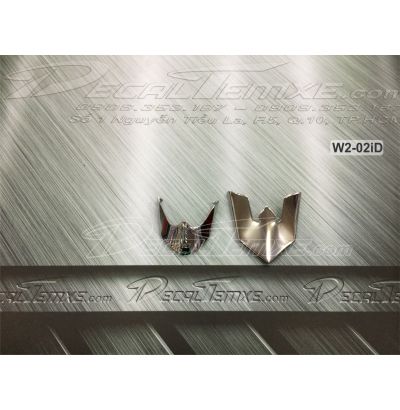 Bộ mỏ+đuôi Wave RSX bằng inox (Đặc biệt)