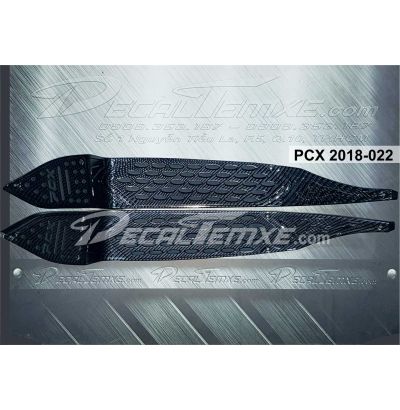 ỐP GÁC CHÂN PCX 2018 SƠN CARBON