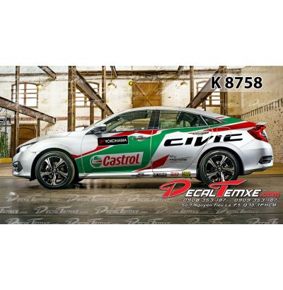 Tem Civic Castrol Racing