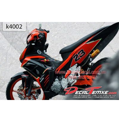 Tem Exciter 2012 phối cam đen