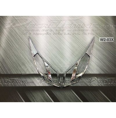 Chụp xi nhan trước Wave RSX 2012 mạ chrome