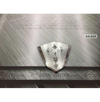 Mặt nạ trên Airblade 2014 mạ Chrome 