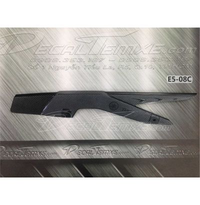 Ốp che sên Exciter 150 sơn carbon