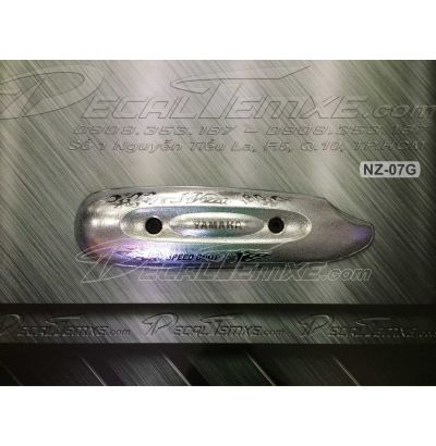Che pô Nozza bằng gang mạ chrome