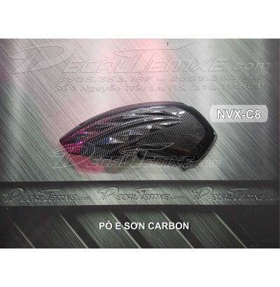 Ốp Pô e NVX sơn carbon