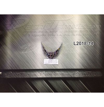 ÔP MỎ DÈ TRƯỚC LEAD 2018 MẠ CHROME