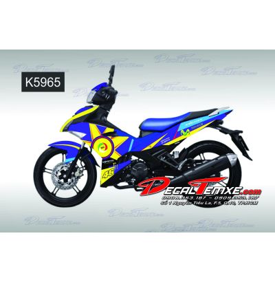  Tem Exciter 150 Mặt trời Rossi
