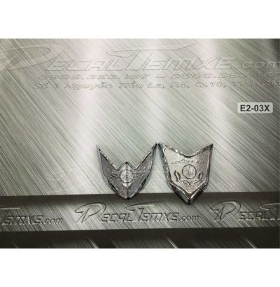 Bộ Mỏ + Đuôi Exciter 2012 mạ Chrome