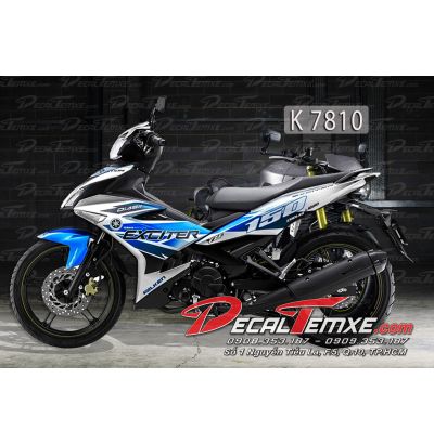 Tem Exciter 150 blue V2