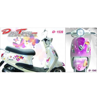 Tem Elizabeth Bướm sắc màu