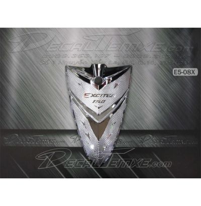 Ốp mặt nạ exciter 150 mạ chrome