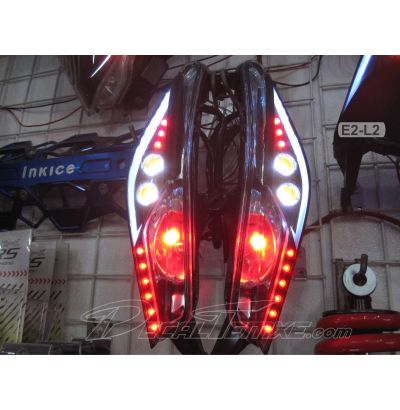Led audi xi nhan trước Exciter 2012 (mẫu 2)