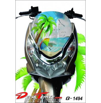 Tem Mặt Nạ PCX Cảnh Biển