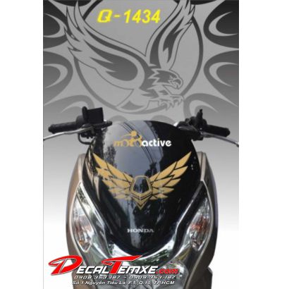 Tem Mặt Nạ PCX Cánh Chim
