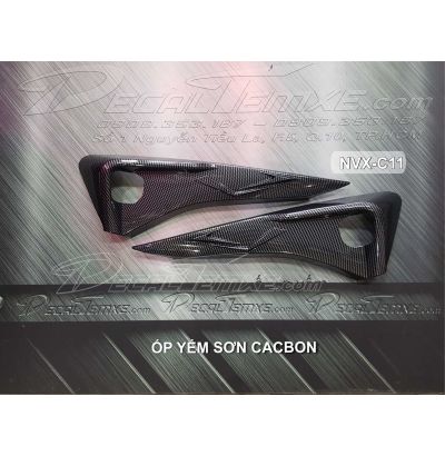 Ốp yếm NVX sơn carbon 