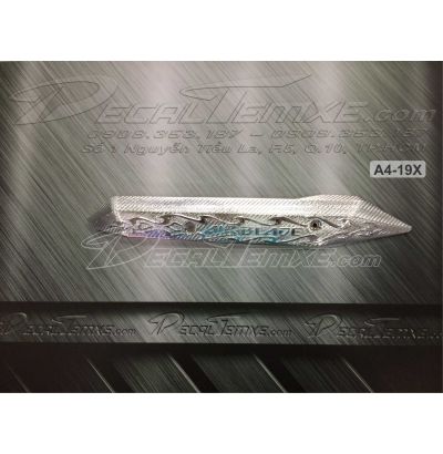 Nẹp che pô Airblade 2014 mạ Chrome
