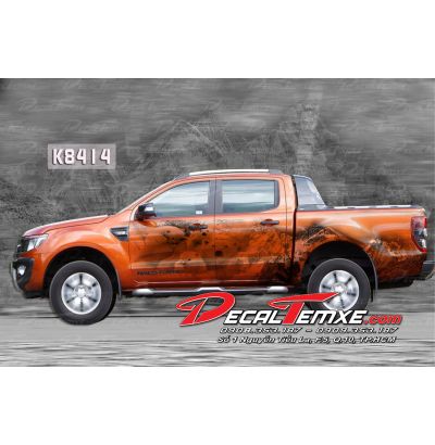 Tem Ford Ranger Gấu tuyết