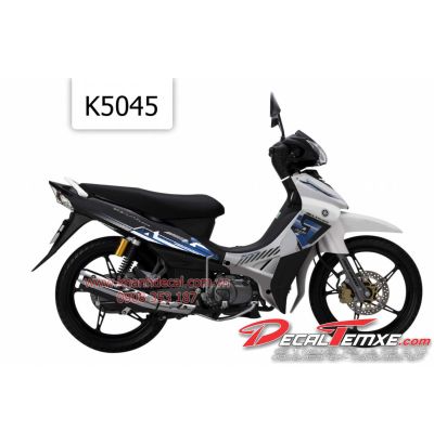 Tem Jupiter R xanh trắng đen