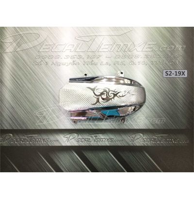 Ốp lốc máy Sh 2012 mạ chrome ( loại nhỏ )