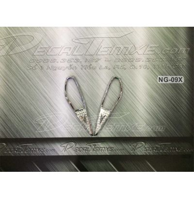 Ốp xi nhan trước Nozza Grande mạ Chrome
