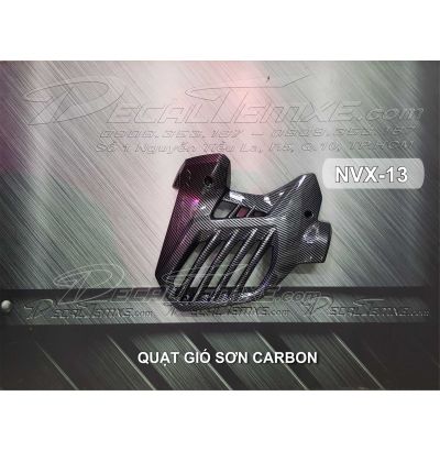 Ốp quạt gió NVX sơn Carbon