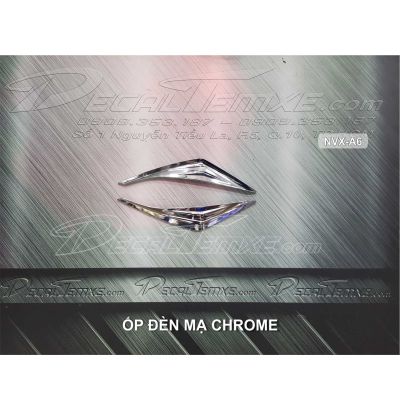 Ốp đèn NVX mạ chrome