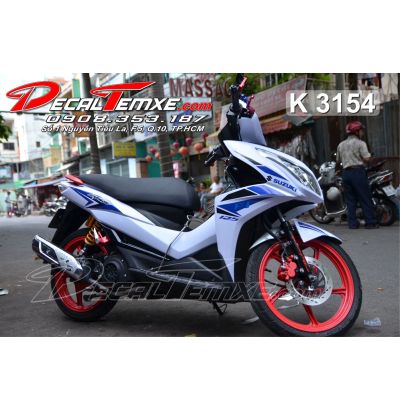 Tem Impulse trắng xanh