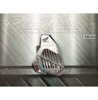 Ốp quạt gió SH mode mạ chrome