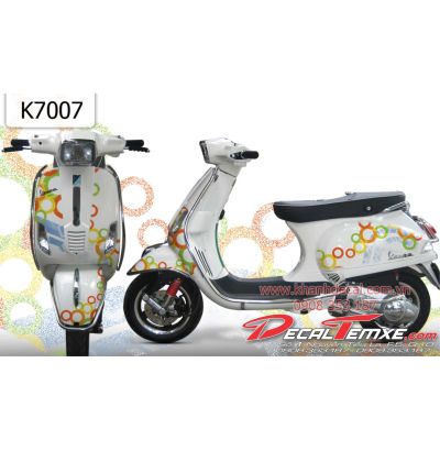 Tem Vespa Hoa Văn 7007