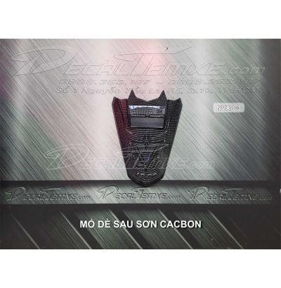 Ốp đuôi sau NVX sơn carbon