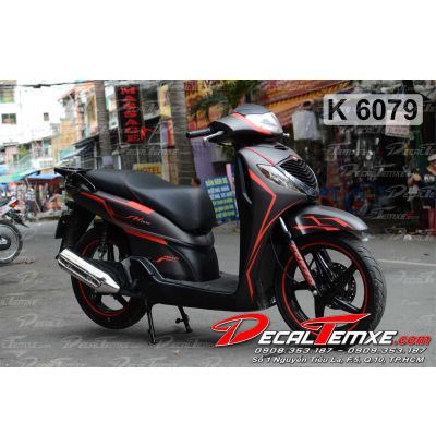 Tem Sh2008 phối đen đỏ