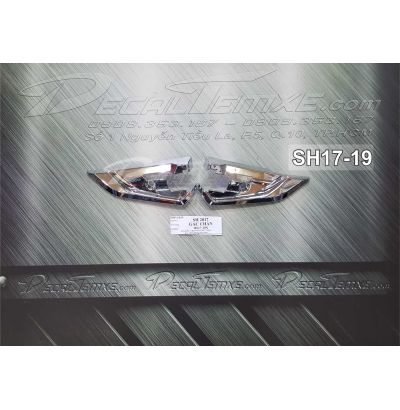 Osp gác chân SH 2017 mạ Chrome