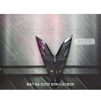 Ốp mặt nạ dưới NVX sơn carbon