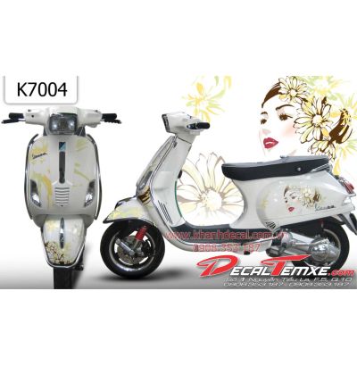 Tem Vespa Cô Gái 7004
