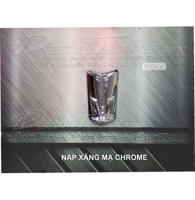 Ốp nắp xăng NVX mạ chrome