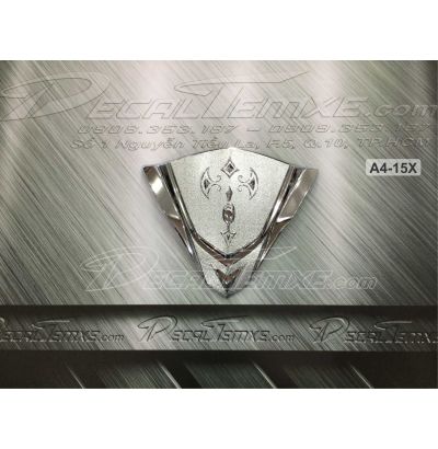 Ốp mặt nạ trên Airlade 2014 mạ Chrome