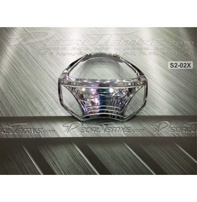Ốp đầu đèn SH 2012 mạ chrome
