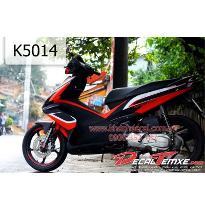 Tem Airblade 2010 đỏ trắng đen