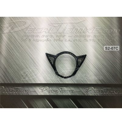 Viền Đèn Pha Sh 2012 sơn carbon 