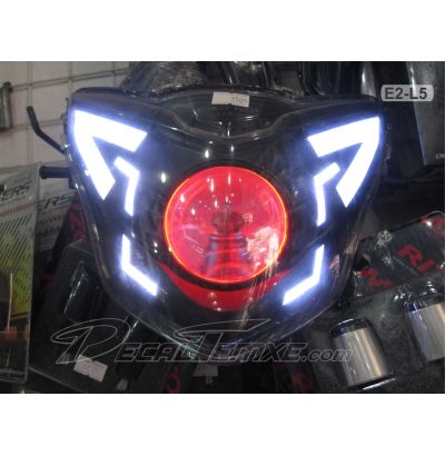 Bộ led audi & gương cầu xenon Exciter 2012