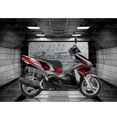 Tem Airblade 2018 Xám Đỏ