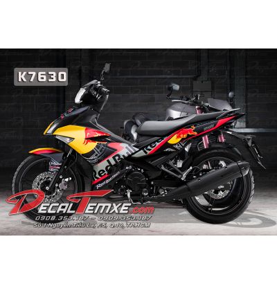 Tem Exciter 150 Redbull Gear