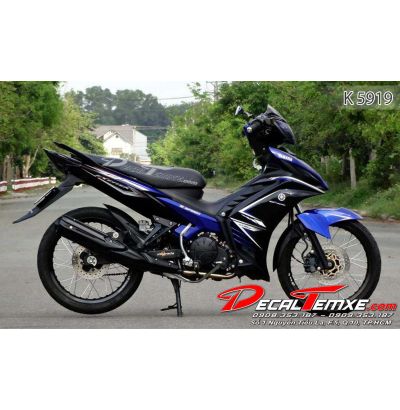 Tem Exciter 2012 GP Xanh Đen