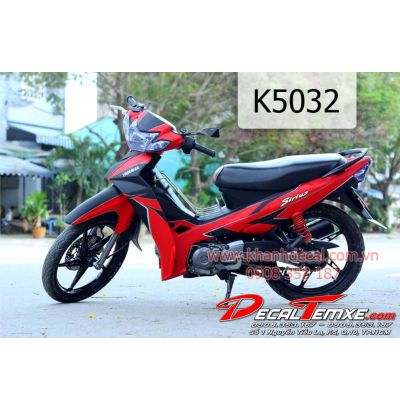 Tem Sirius phối đỏ đen