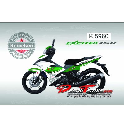 Tem Exciter 150 Heineken